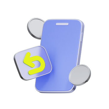 スマホの3Dイラスト